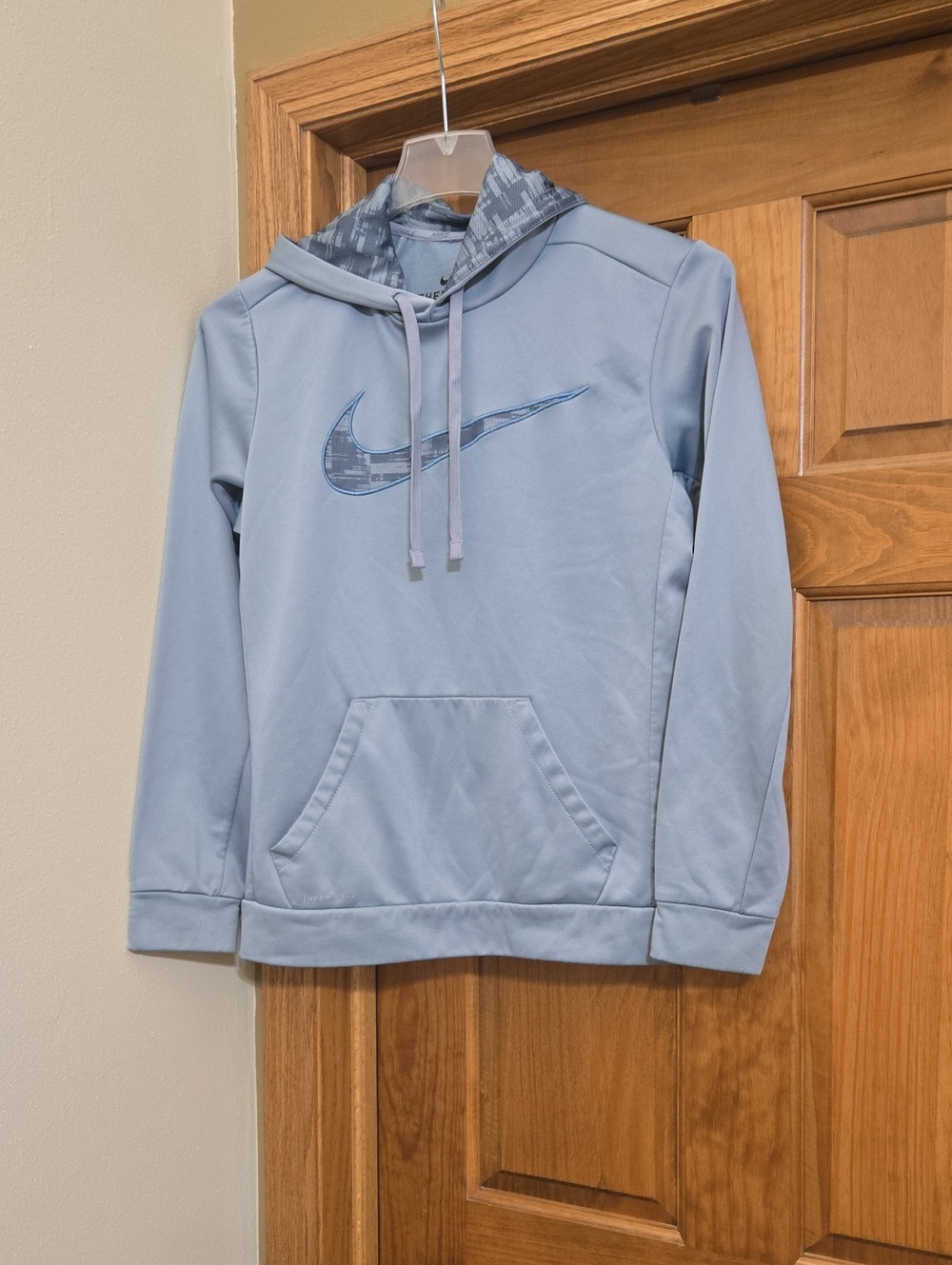 Nike Men’s Light Blue Hooded Pullover